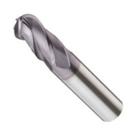 YG-1 K2 Carbide Ball Nose Mill Dia 10.0  (4 Flute) EXTRA LONG Length 5pcs Pack